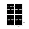 Amazon Quadro Negro de Cozinha de PVC Autoadesivo, Pode Ser Escrito à Mão, à Prova d'Água e de Óleo, para Rotular Frascos de Temperos