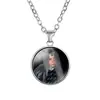 Collar con colgante de gema de la cantante pop Billie Eilish venta al por mayor de productos pequeños de Yiwu