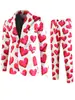 Venta al por mayor de fábrica 2026 Transfronterizo Amazon Nueva Serie de Primavera Día de San Valentín Trajes de Moda para Hombre