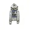 Sudadera con capucha estampada de marca de moda ins al por mayor europea y americana, sudadera con capucha de manga larga, chaqueta vintage, moda urbana y2k
