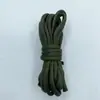 Cuerda de Escalada de Supervivencia para Exteriores DIY Cordón de Paracaídas Trenzado de Polipropileno Pulido Pulsera Cuerda Trenzada de Siete Hilos Colorida 3m