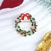 Broche Navideño Nuevo de Aleación 2026 para Mujer, Corsage de Papá Noel Europeo y Americano, Pin Accesorio de Regalo de Árbol de Navidad
