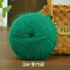Suéter cachecol casaco de lã mohair tricotado à mão bola de lã suéter de bebê xale lã fina