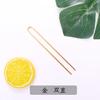 Accesorios para pasadores DIY cos hechos a mano cuerpo principal pasador de una sola varilla peine para el cabello soporte para flores bucle único cierre de langosta pasador T accesorios para el cabello