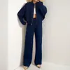 2026 Moda para o Dia a Dia Roupas Esportivas Outono Novidades Roupas Femininas Dropshipping Conjunto Casual de Cardigan com Capuz e Calças Largas