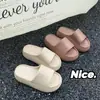 Pantuflas de Estilo Nuevo sin Cierre para Mujer para Usar Afuera en Verano, Pantuflas Antideslizantes para Mujer en la Playa, Pantuflas de Suela Gruesa para Mujer