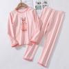 Conjunto de Ropa Interior Linda para Niñas 2023 Nuevo Conjunto de Ropa Interior de Algodón para Niños Conjunto de Pijamas y Ropa de Casa para Niños Grandes
