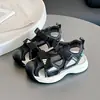 Sandalias Infantiles para Niños 2026 Nuevos Zapatos de Verano Transpirables Deportivas de Punta Cerrada Sandalias de Verano Finas para Niñas
