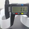 Fabricante Feito Sob Medida Preto e Branco Borda de Gancho Cintura Elástica Faixa Elástica Larga Lisa Faixa Elástica Crochê Alta Elasticidade