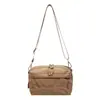 Bolso de Tela a Cuadros para Mujer, Nuevo Tendencia Verano 2026, Bolso de Hombro Versátil Casual de Moda, Bolso Pequeño Cuadrado Ligero Cruzado