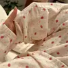 ¡Nueva Llegada! Conjunto de pijama de doble capa de gasa clase A con solapa, manga larga y pantalón largo, con estampados lindos, adecuado para usar en casa y se puede usar afuera.