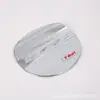 19 tapón de tanque de combustible fista modificación de lentejuelas adecuado para FESTA moderno cubierta exterior pieza decorativa pegatina de tanque de combustible tira brillante M