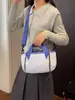 Bolsa de Lona Nueva Otoño 2026 Moda para Viajes Bolso de Mano Simple Moderno Toque de Lujo Bolso de Hombro Único para Mujer