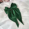 Temu Venda Quente Veludo Longo Fluido Laço Presilha de Cabelo Alto Padrão Exquisito Celebridade da Internet Acessórios de Início de Primavera Acessórios de Cabelo Acessórios de Cabeça