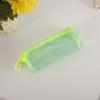 Estuche de Lápices de Color de PVC Creativo Transparente de Gran Capacidad para Niña Bolsa de Cosméticos con Cremallera Grande Estuche de Lápices Creativo para Almacenamiento