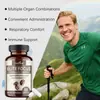 Cápsulas de Suporte Corporal Docteat Ingredientes Suaves Aumentam a Vitalidade e a Energia Suplemento Diário Cápsulas de Cuidados com o Corpo