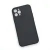 Capa de Celular Cor Sólida Fosca com Borda Reta para iPhone 18 Pro, Adequada para Apple 17, Material da Capa de Silicone Macio TPU Colorido