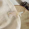 Lindo pasador de gatito para mujer, Nuevo material de acetato, Pinza creativa para flequillo, Pasador simple, Pinza para el pelo versátil para cabellos sueltos, Pinza de pico de pato