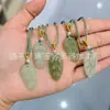 Pingente de Cadeado Nuvem Buda Guanyin de Jade Hetian Natural, Pingente de Jade Feijão das Quatro Estações de Jade Hetian Estilo Tradicional