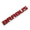 Adecuado para pegatinas metálicas de coche Mercedes-Benz modificadas logo de coche BRABUS etiqueta trasera de coche pegatinas de carrocería de coche Babos pegatinas decorativas