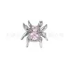 F136 Aleación de Titanio Full Diamond Spider Hélice de Oreja Stud Labio Stud Joyería para Piercing Corporal Venta al por Mayor Transfronteriza