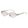 Gafas de Sol Ovaladas Estilo Retro Old Money, Mismo Estilo que Wang Hedi, Unisex, Gama Alta, Gafas de Sol Estilo Europeo y Americano