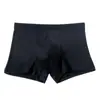 Cueca masculina atacado algodão boxers masculinos absorventes de suor confortável respirável calças de abas largas tamanho grande cuecas cuecas masculinas