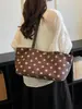 Bolso de Mujer de Lunares de Alto Valor 2026 Otoño Nuevo Moderno Bolso de Hombro Único y de Mano Ligero Versátil Bolso Tote de Gran Capacidad