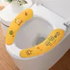 Cojín para Inodoro Adhesivo Cojín para Inodoro Adhesivo Lavable Anillo para Inodoro Cubierta de Inodoro Pegatina de Verano para Inodoro