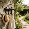 Colgador de Abrigo de Hongo Transfronterizo Estilo Europeo Retro Creativo Gancho de Hierro Forjado Gancho de Hierro Fundido Pared de Jardín Decoración Personalizada Colgador de Pared