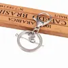 Accesorios para Joyería DIY Hebilla de Langosta Juego de Tres Piezas Llavero con Hebilla de Langosta Cadena de Cuatro Secciones Hebilla Colgante Hebilla de Cadena de Ocho Caracteres Colgante para Llave