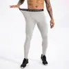 Meias-Calças de Compressão Curtas de Verão Secagem Rápida Masculinas para Corrida de Maratona Calças de Alta Elasticidade Cintura Alta Fitness Yoga
