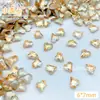 Champagne Punta Inferior Diamante Forma Especial Diamante Estilo Mixto Al por Mayor Brillo Joyería para Uñas Xiaohongshu Diamante para Uñas Usable Uñas Al por Mayor