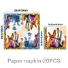 Zootopia 2 Tema Festa de Aniversário Decoração Bandeirola Prato de Papel Descartável Copo de Papel Guardanapo Toalha de Mesa Faca Garfo Colher