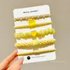 Ligas para el Cabello Lindas para Niñas 2026 Nuevo Estilo Bandas para el Cabello de Niñas Anillos Pequeños para el Cabello Bebé Alta Elasticidad Ligas que No Dañan el Cabello