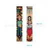 Pareja de Esqueletos del Día de Muertos Mexicanos Pareados Bandera Colgante Cortina de Puerta Decoración de Fondo para Fiesta Festiva Hogar Transfronterizo En Stock