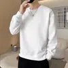 Suéter branco de alta qualidade masculino moda ins primavera e outono casaco de malha suéter jacquard uso do casal waffle top estilo Hong Kong