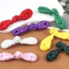 Botón de hebilla estilo chino hebilla pipa hecha a mano tela para cheongsam botón de tela estilo chino retro accesorios para traje Tang botón