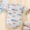 Bolsa de Bebê Verão Fina Roupas de Recém-Nascido Macacão Pijama de Bebê Recém-Nascido Triângulo Harem Algodão Puro