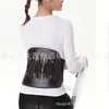 Cinto Médico Protetor de Cintura Placa de Aço Distensão Muscular Lombar Fixação da Coluna Lombar com Suporte Lombar para Homens e Mulheres Cinto Térmico Almofada Protetora de Cintura
