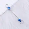 Colgantes Creativos de Metal con Cuentas Gradiente Multicolor Coloridos Colgantes de Llave Hechos a Mano Accesorios para Llavero Listos para la Venta