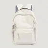 Mochila de Nylon de Doble Capa Grande y Sencilla, Modelo Nuevo de Verano 2026, para Estudiantes de Secundaria, Preparatoria y Universidad