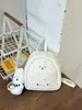 Mochila Estudiante Moda Dulce Gran Capacidad Nicho Doble Hombro Viaje Ligera Estampado Cielo Lleno de Estrellas Doble Hombro