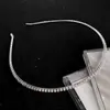 Nova versão coreana de tiara de strass de camada única acessórios de cabelo requintado adorno de cabeça de diamante tiara elegante atacado uma geração de cabelo