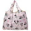 Bolsa de Hombro Plegable Nueva de Dibujos Animados Transfronteriza Bolsa de Compras Grande Portátil de Gran Capacidad Bolsa de Compras para Supermercado