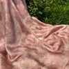Nuevo Tejido Jacquard de Rayón Estilo Chino Nacional Xiangyun de Seda en Color Carmesí, Tejido Hecho a Mano para Chalecos, Cheongsams y Bolsas