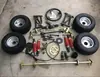 Bricolaje Moto de Cuatro Ruedas Todoterreno Go-Kart Piezas Modificación Brazo Oscilante Delantero Caja de Dirección Eje Trasero Chasis Suspensión
