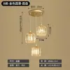 Nuevo candelabro para comedor, diseño de tres cabezas, mesa de comedor simple, estilo popular, lámpara de noche para dormitorio, lámpara creativa para barra de bar, arte de madera y hierro