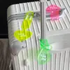 Etiqueta de Equipaje Fluorescente Viaje Vuelta a Clases Creativo Equipaje Dispositivo Anti-Pérdida Avión Etiqueta para Equipaje Facturado Accesorios