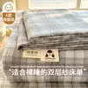 2026 Novo Tecido de Gaze de Algodão de Camada Dupla com Sensação de Nuvem Lençol de Cama Peça Única Conjunto de Três Peças Quarto de Estudante Classe A Maternidade Ultra Fino Estilo Verão